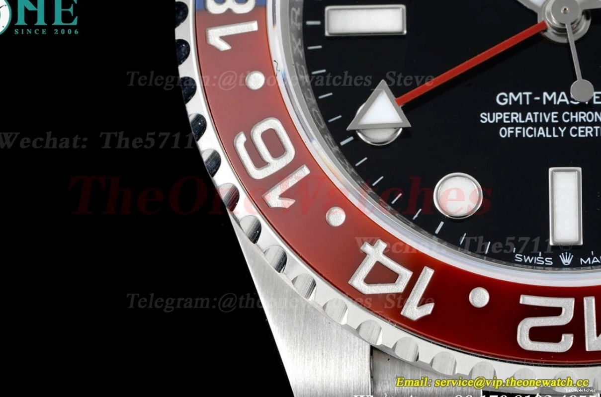 SS GMT SS VR3186 King 126710BLRO CHS Jub 904L Dial II Black Master 0116